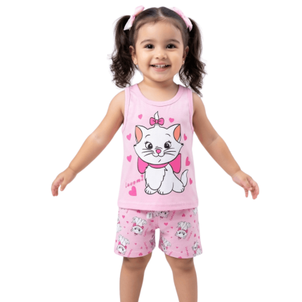 বাচ্চাদের গেঞ্জি সেট ২ পিস (গেঞ্জি+প্যান্ট) (Tank Top)